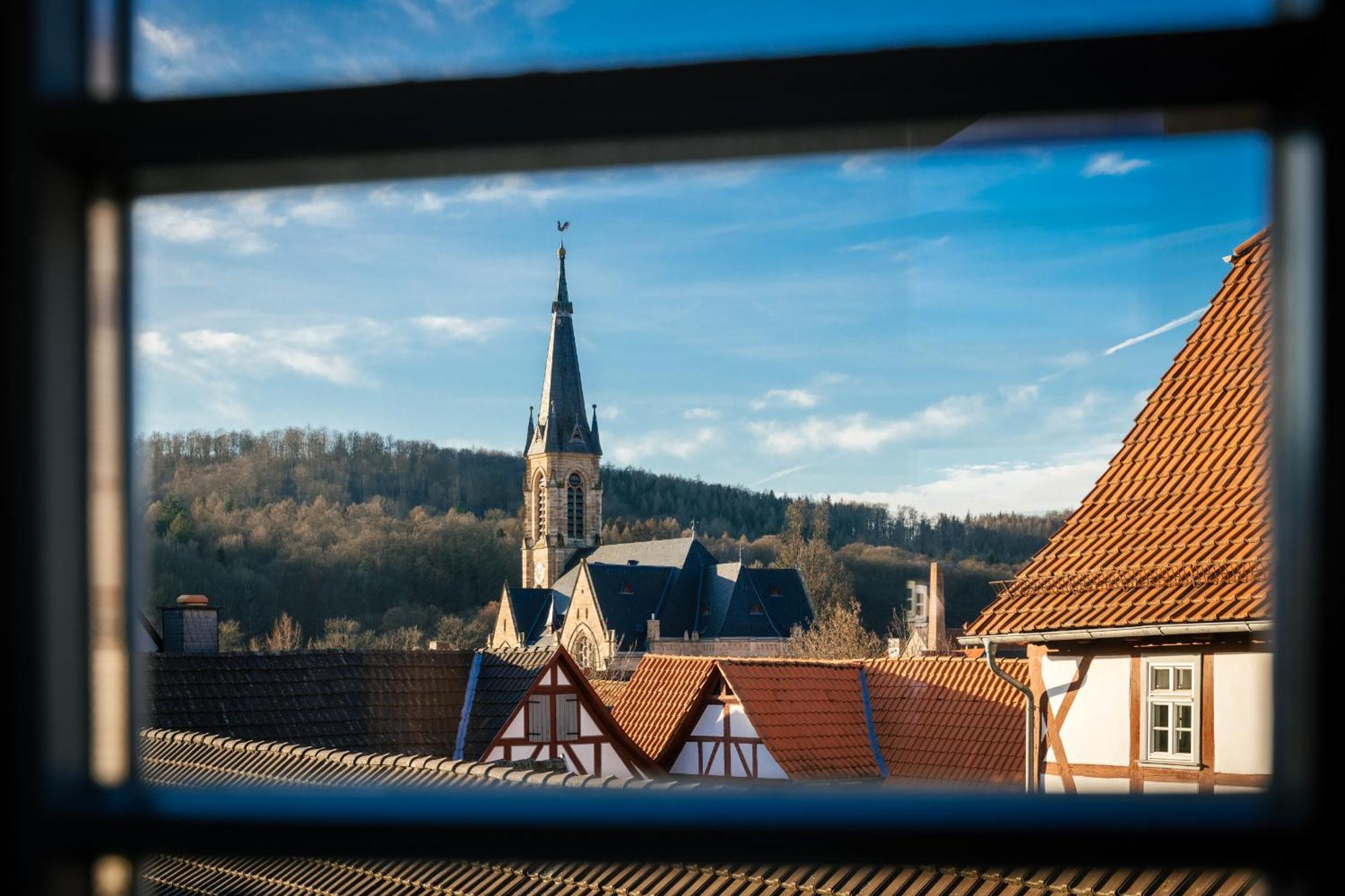 Hotel Zum Schwan Wanfried Exterior photo